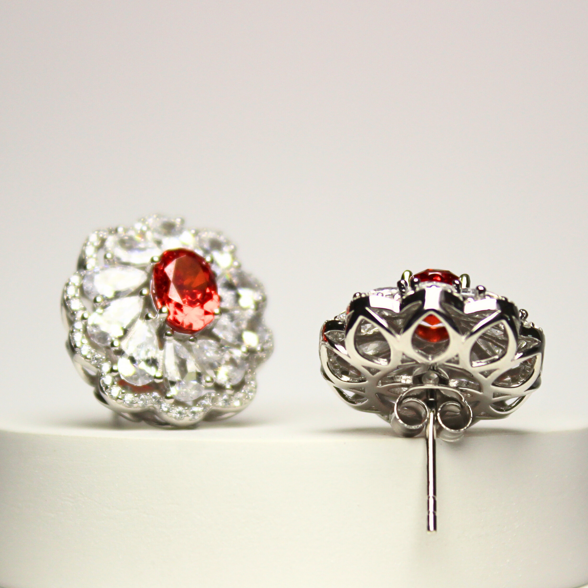 Crimson Earrings