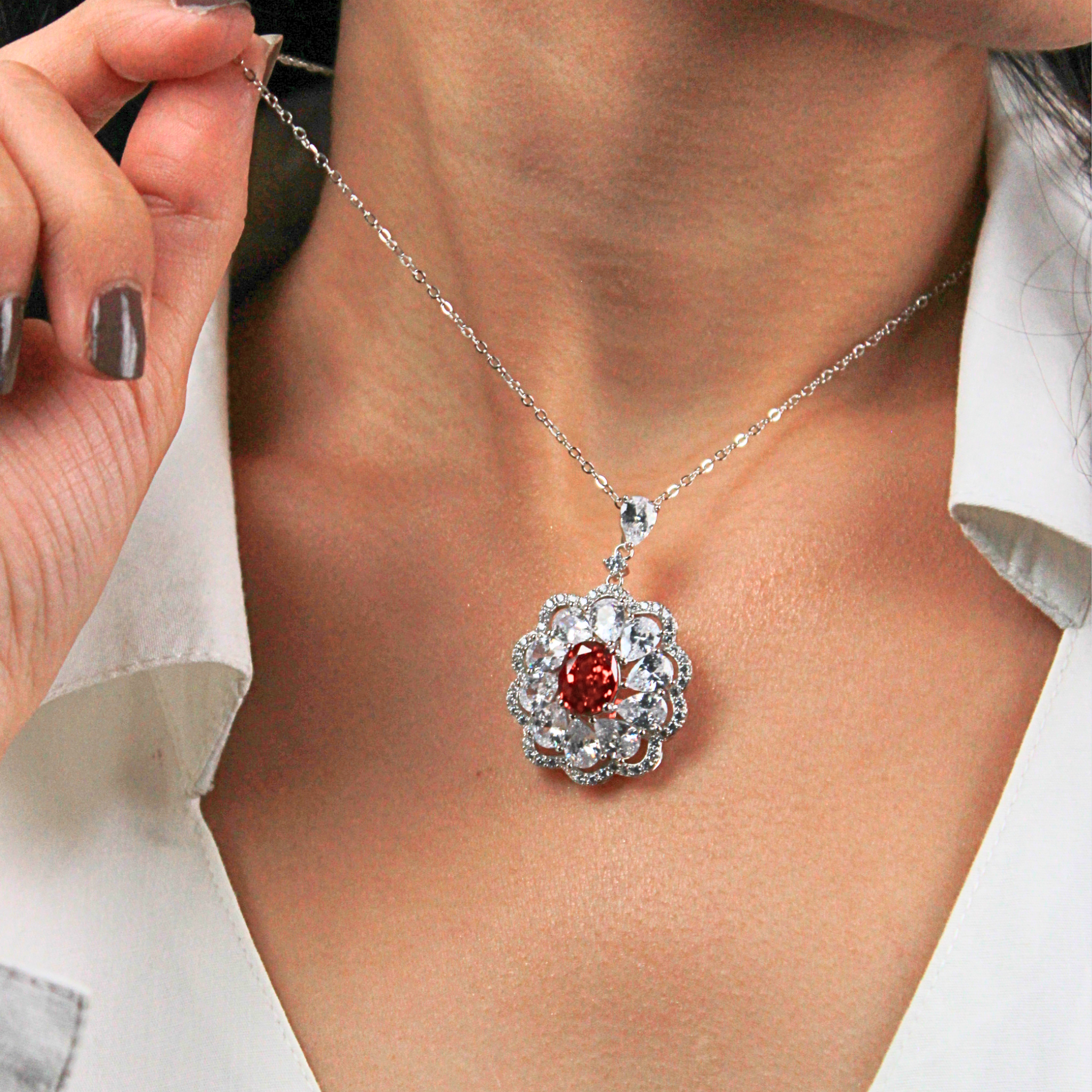Crimson Necklace