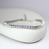 925 Sterling Silver Tennis Bracelet, Luxury & Shine, Hypoallergenic & Lightweight