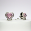 925 Sterling Silver Heart Earrings, Romantic & Minimalist, Everyday Jewelry