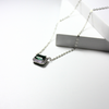 925 Sterling Silver Emerald Necklace, Classic & Regal, Hypoallergenic Jewelry