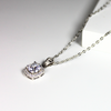 Lustrella Sterling Silver Necklace, High-Shine & Elegant, Luxury Finish