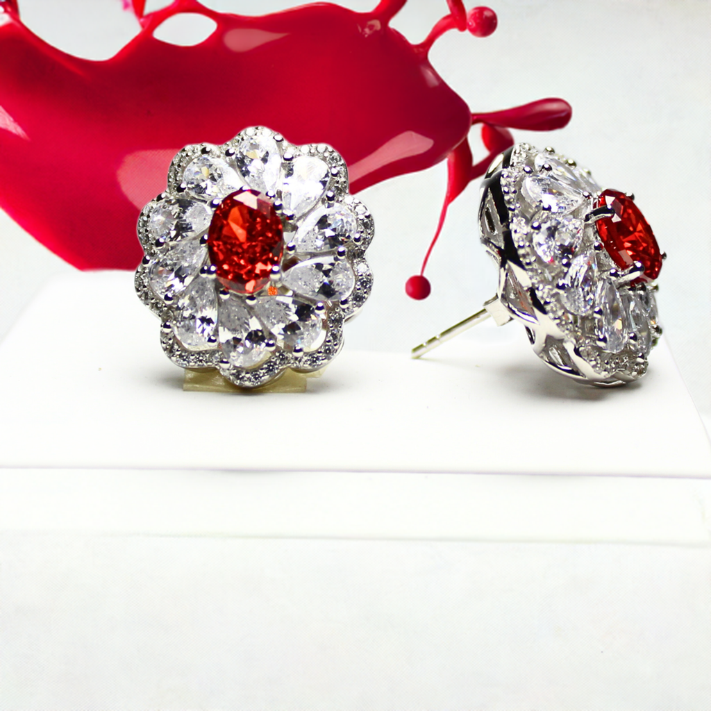 Crimson Earrings
