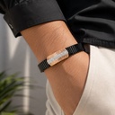 Blak and Rose gold 925 Sterling Siver Bracelet